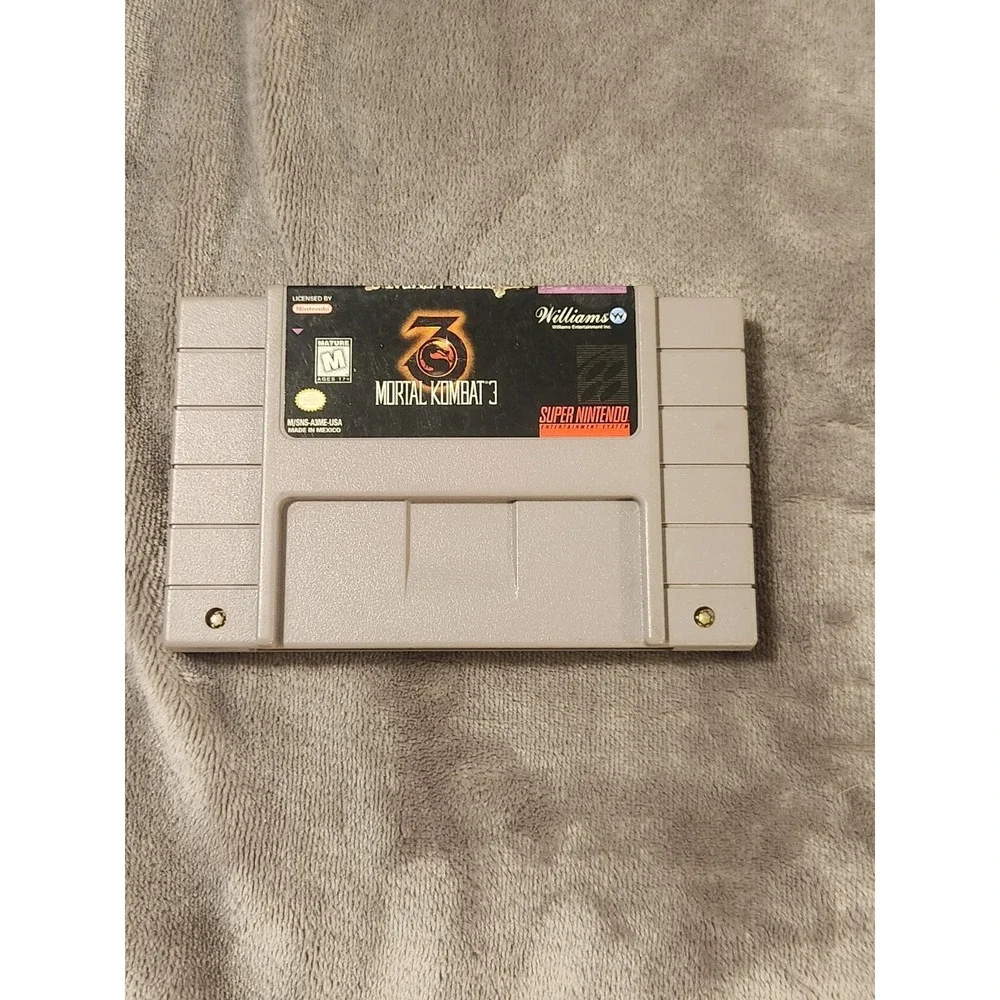 Mortal Kombat 3 (Super Nintendo Entertainment System, 1995) Cartridge Only
